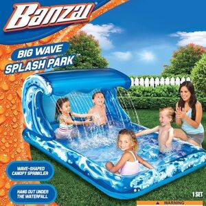 🆕 Banzai Big Wave Splash Park Water Playground